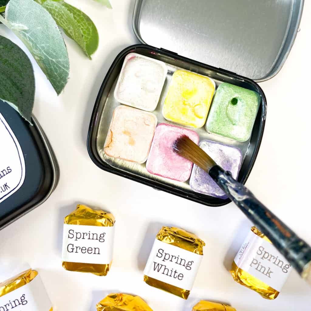 Handmade Watercolour paint set