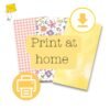 Digital Spring papers, instant download