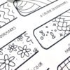 Printable bookmarks