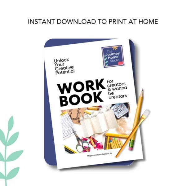 The Journey Home Studio Creative Workbook and Journal Prompts