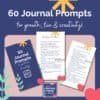 Creative Workbook & Journal Prompts