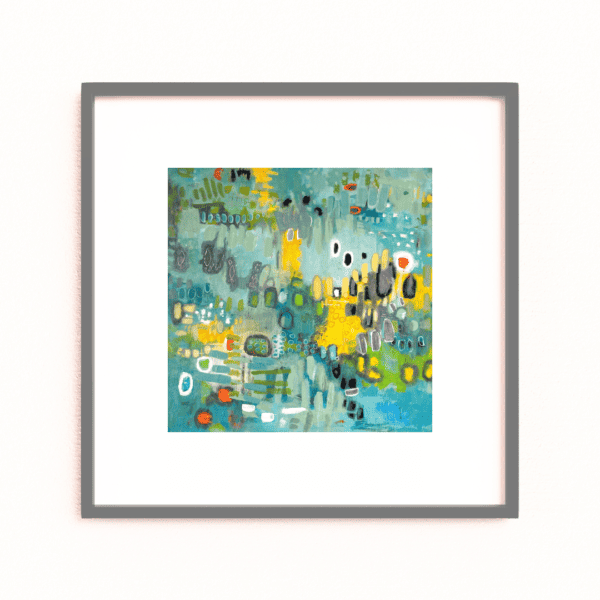 'Finding my feet' print