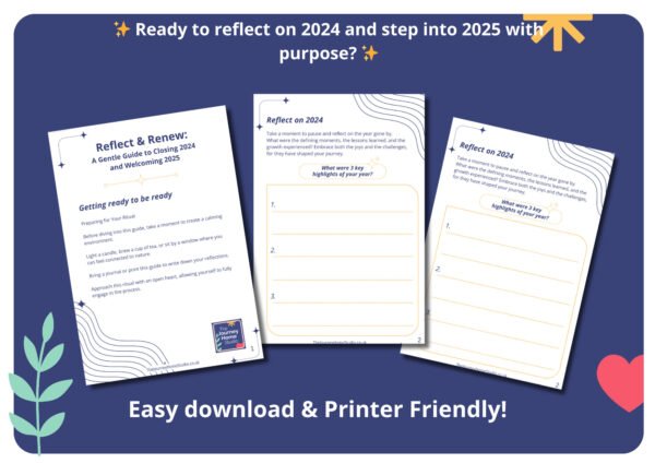 Reflect & Renew Printable Workbook